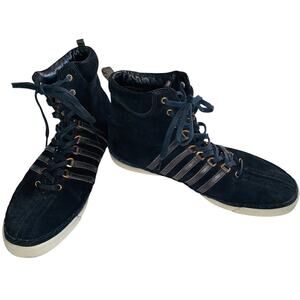 Billy Reid x K-Swiss Arlington Welt High‎ Top Suede Sneakers - Men's Size 11 1/2